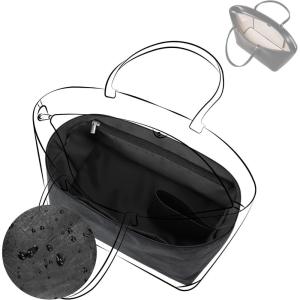 imageDGAZ Lightweight Purse Organizer Insert for GYARDAnjouArtoisSaintLouis Bagssilk and DupontPaper handbag inner for Luxury BagBlackArtoisPMBlack