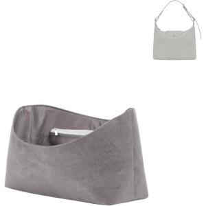 imageDGAZ Lightweight Purse Organizer Insert for LongchampHobo Bagssilk and DupontPaper handbag inner for Luxury BagsBlackGris Mouette