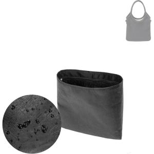 imageDGAZ Lightweight Purse Organizer Insert for Miumiuivy hobo Bagssilk and DupontPaper handbag inner for Luxury BagsHobo miniBlackBlack