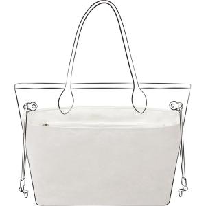 imageDGAZ Lightweight Purse Organizer Insert for Neverfull Bagssilk and DupontPaper handbag inner for Luxury BagPMBlackCraie