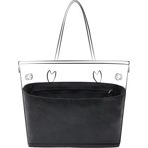 imageDGAZ Lightweight Purse Organizer Insert for Neverfull inside out Bagssilk and DupontPaper handbag inner for Luxury BagBBBlackBlack