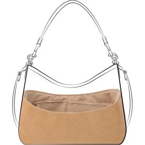 imageDGAZ LightweightPurse Organizer Insert for Coach Laurel Bagsilk and DupontPaper handbag inner for Luxury BagsSmallBlackChai