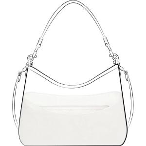 imageDGAZ LightweightPurse Organizer Insert for Coach Laurel Bagsilk and DupontPaper handbag inner for Luxury BagsSmallBlackWhite