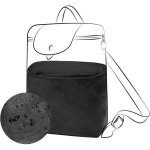 imageDGAZ LightweightPurse Organizer Insert for Longchamp Le Pliage Backpack Bagsilk and DupontPaper handbag inner for Luxury BagsLe Pliage Original M BackpackBlackBlack