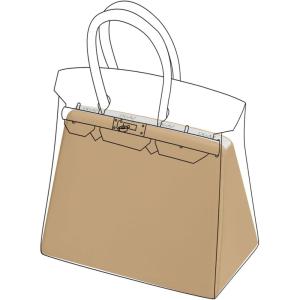 imageDGAZ Purse Pillow Shaper Insert for Hermes Hac Bags Silky Pillow Shaper for Luxury HandbagsChaiHac 28Chai