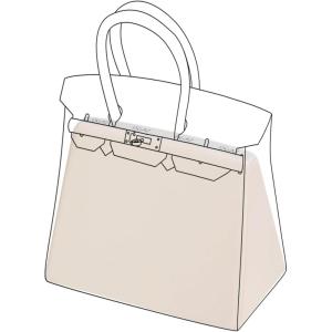 imageDGAZ Purse Pillow Shaper Insert for Hermes Hac Bags Silky Pillow Shaper for Luxury HandbagsChaiHac 28Craie