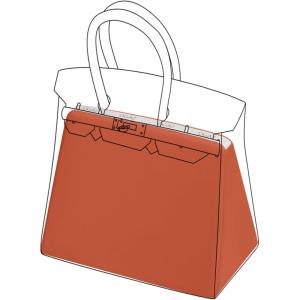 imageDGAZ Purse Pillow Shaper Insert for Hermes Hac Bags Silky Pillow Shaper for Luxury HandbagsChaiHac 28Vitality orange