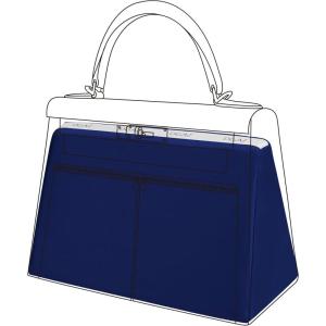 imageDGAZ Purse Pillow Shaper Insert for Hermes lakis Bags Silky Pillow Shaper for Luxury HandbagsBlue zelligelakis28Blue zellige
