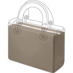 imageDGAZ Purse Pillow Shaper Insert for LadyDior MicroMiniSML Bags Silky Pillow Shaper for Luxury HandbagsGoldMicroGris Tourterelle