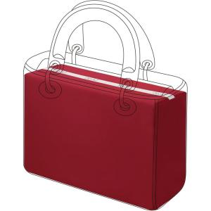 imageDGAZ Purse Pillow Shaper Insert for LadyDior MicroMiniSML Bags Silky Pillow Shaper for Luxury HandbagsGoldMicroWine Red