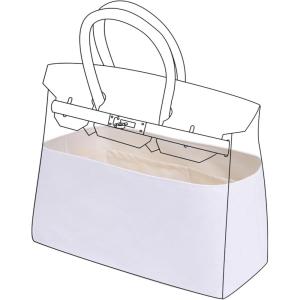 imageDGAZ Lightweight Purse Organizer Insert for Hermes Birkin Bagsilk and dupint paper handbag inner for Luxury BagsCraieBK45