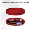 image:imageDGAZ Lightweight Purse Organizer Insert for Hermes Evelyne BagSilk and Dupontpaper handbag inner for Luxury BagsRouge CassqueGM33