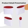 image:imageDGAZ Lightweight Purse Organizer Insert for Hermes Evelyne BagSilk and Dupontpaper handbag inner for Luxury BagsRouge CassqueGM33