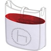 image:imageDGAZ Lightweight Purse Organizer Insert for Hermes Evelyne BagSilk and Dupontpaper handbag inner for Luxury BagsRouge CassqueGM33