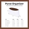 image:imageDGAZ Lightweight Purse Organizer Insert for Chanel 19 BagSilk and Dupontpaper handbag inner for Luxury BagsGold19 purse
