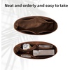 image:imageDGAZ Lightweight Purse Organizer Insert for Chanel 19 BagSilk and Dupontpaper handbag inner for Luxury BagsGold19 purse